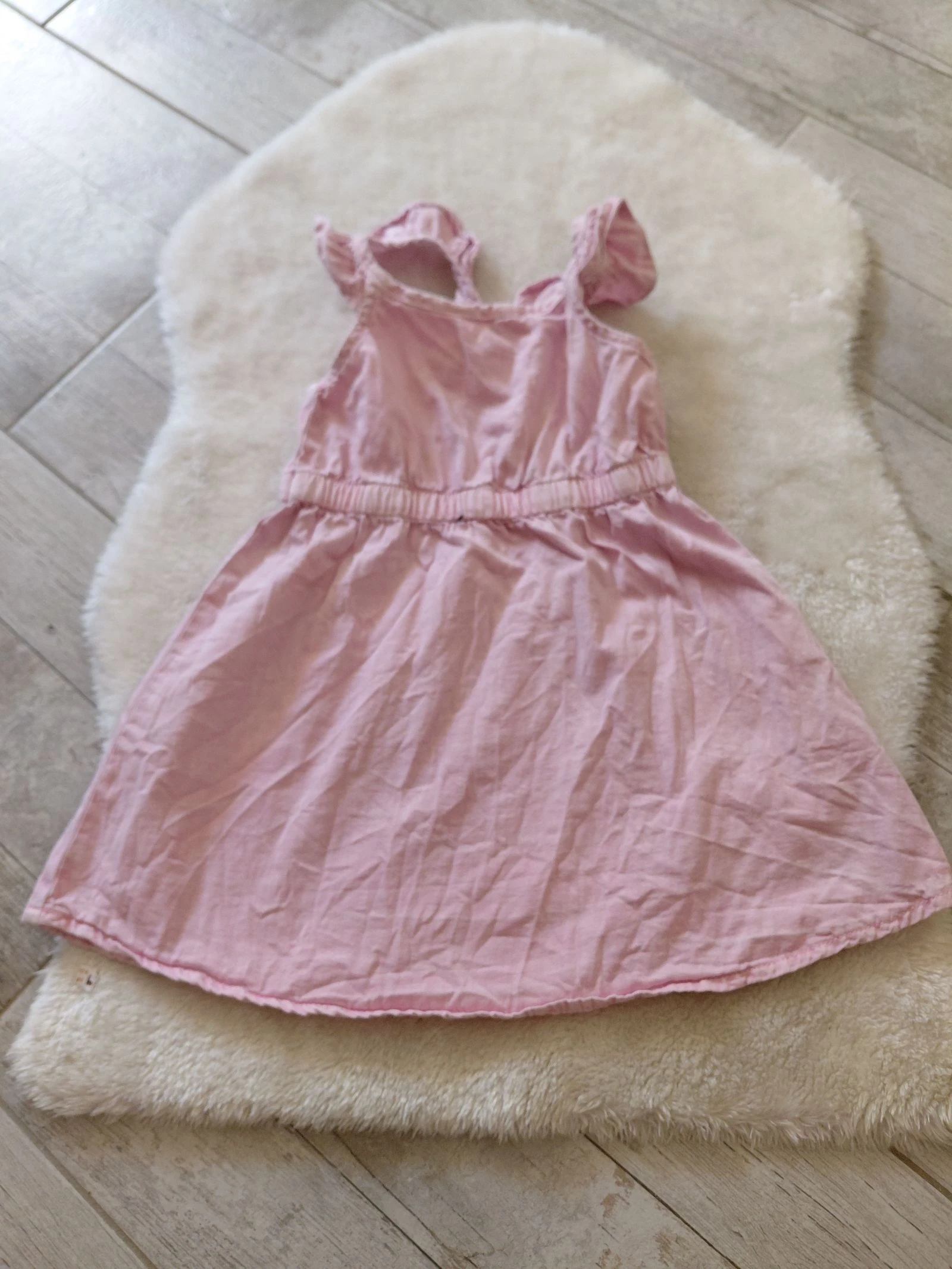 Robe d'été rose clair kiabi 6 ans